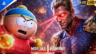 Эрик Картман против Хоумлендера &ndash; Эксклюзивный бой | Mortal Kombat 1 | 4K 60FPS Ultra HD