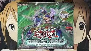 Opening My Yugioh Synchro Storm Legendary Duelist Booster Box TCG