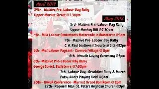 2018 Labour Day march &  Jam with Sugar Band