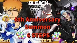 8th Anniversary Step-Up Summon - 1100 orbs | Bleach Brave Souls