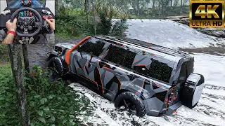 Land Rover Defender | Offroading | Forza Horizon 5 | Logitech G923 Steering Wheel