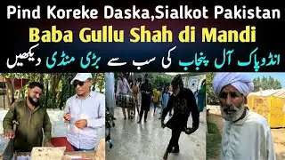 Village Koreke Daska || Baba Gullu Shah Di Mandi || Sialkot Pakistan Punjab