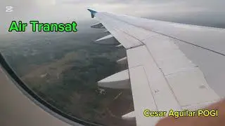 Air Transat Take off From Pearson to Varadero Cuba 060425