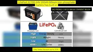 Durable 12V 300Ah Lifepo4 Battery Pack &ndash; 4000 Cycles, Ideal For Rvs, Campers,