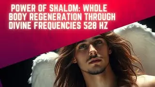 528Hz, Unlock the Esoteric Power of Shalom: Whole Body Regeneration through Divine Frequencies