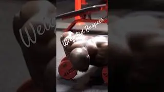 Weighted Burpees