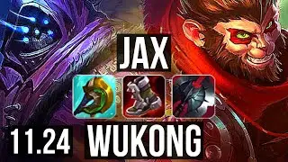 JAX vs WUKONG (TOP) | Rank 4 Jax, 11/2/7, Legendary | TR Challenger | 11.24