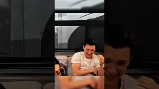 Try Not to Laugh challenge Tom Holland reaction #shorts #ytshorts #funny