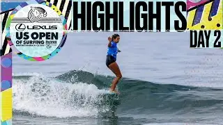 Highlights - Lexus US Open of Surfing Presented by Pacifico 2025 - Day 2