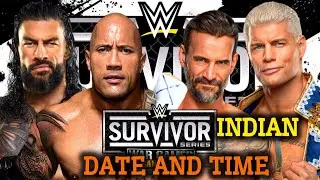 WWE SURVIVOR SERIES 2025  WAR GAME INDIAN DATE AND TIME 😜 | TAMIL |WRESTLING FAMILY 2.0