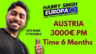 AUSTRIA WORK PERMIT VISA #austria #harrysingheuropa 