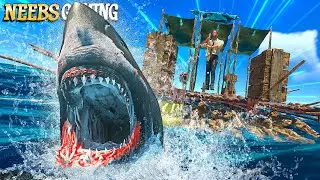 HUNTING the MEGALODON!!! - Stranded Deep