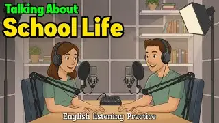 How to Talk About School Life | English Listening Practice | Podcast