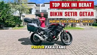 Top Box Bikin Setir Getar dan Tank Slap | Two Wheels Therapy