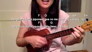 Japonesa / Mau Y Ricky / ukulele cover