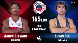 2024 16U USMC GR National Champions: Aaron Stewart vs Lucas Boe: 165 Lbs Finals