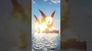 Battleship vs Destroyer Full Action