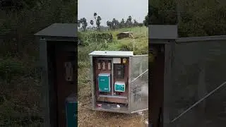 Automatic gate valves control through mobile phone #motor #dripirrigation