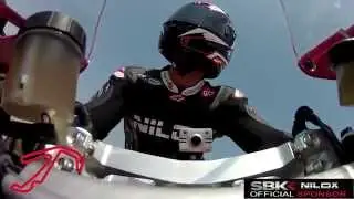 Nilox F-60 World SBK's official ActionCam: Misano Lap