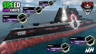 Modern Warships Best Missile - Fatthah-2 5X Lyndon B. Johnson 🔥 