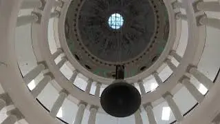 View of BEAUTIFUL atrium lobby and elevator ride at Academic Building, TAMU in College Station, TX.