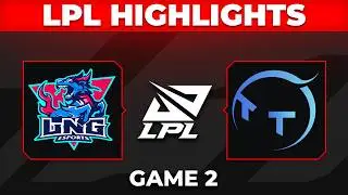 LNG vs TT Highlights Game 2 | LPL 2026 Split 1 Playoffs | LNG Esports vs TT Gaming