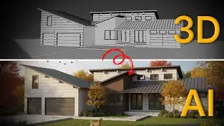 Gemini 2.5 AI Rendering &mdash; From Screenshot to Photorealistic Architectural Visualization
