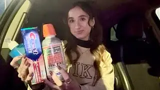 Soft Spoken ASMR Target Haul 🛍️ Lofi Car Sounds for Relaxation & Sleep