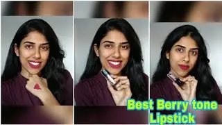 Best Berry Tone Shade for all Indian Skintones | Deep Lipsticks | #shorts #makeup #lipstickswatches