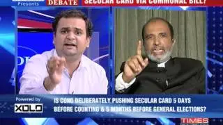 The Newshour Debate: Secular card via Communal Bill? - Part 1 (3rd Dec 2013)
