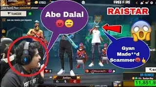 Gyan Gaming ko Raistar ne scammer bola😱😡 | Raistar exposed Gyan bhai🤬 #shorts #freefire #gyangaming