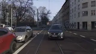 Mit der Linie 10 von Lößnig  nach Wahren