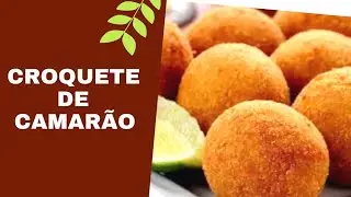 CROQUETE SUPER FÁCIL DE CAMARÃO/O SABOR FICA INCRÍVEL/FAÇA E VENDA