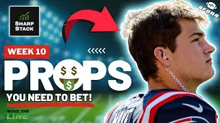 NFL Week 10 Player Prop Bets! | Top Picks, Predictions & Odds