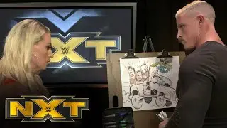 Dexter Lumis’ foreboding drawing for The Undisputed ERA: NXT Exclusive, June 4 2020