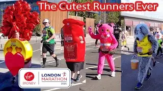 🇬🇧 London Marathon 2021 (The cutest costumes ever) [4K]