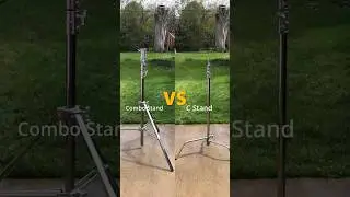 C-Stand VS Combo Stand!? Which one do you choose🤷? Film Gear Comparison #filmmaker #light #review