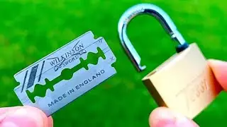 How to Open a Lock Without a Key 😱🔥