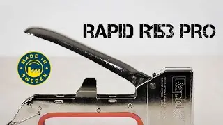 Профессиональный степлер Rapid R153 Workline / Скоба Type 53 / Работает без отдачи