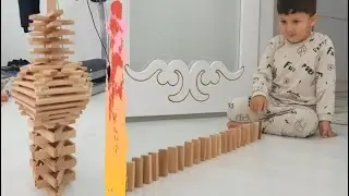 Ahşap tahtalardan şekiller yapmak, jenga blokları ile oyun.