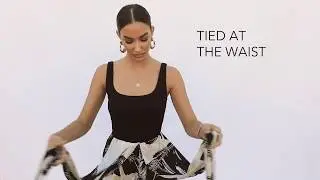HOW TO WEAR THE MULTI-WAY PRINTED JUMPSUIT MANY DIFFERENT WAYS || JLUXLABEL