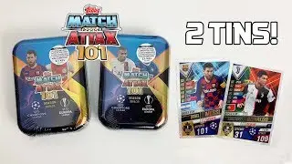 MESSI & RONALDO!!! | MATCH ATTAX 101 - 2 Mini Tins! (MESSI LE!)