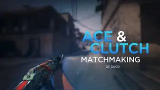 ACE & CLUTCH on De_Dust2 | ikekill ( CSGO)