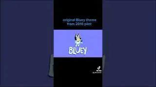 2016 bluey pilot theme