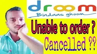 Droom Account setting and order process in flash sale