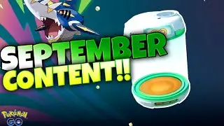 NEW SEPTEMBER CONTENT UPDATE AND NEW INCUBATOR!  Pok&eacute;mon GO is going to go MEGA!