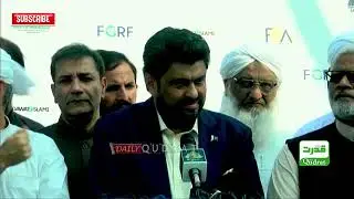 Karachi | governor Sindh kamran tessori Media talk after his visit to faizan-e-madina islamic center