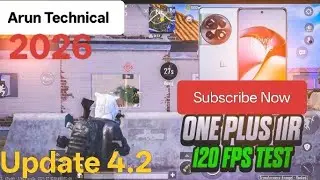OnePlus 11R Bgmi 120 FPS Gaming Test Snapdragon 8+ Gen 1 Processor Gameplay 2025