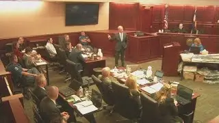 DA points to James Holmes: Sane, sane, sane. Guilty