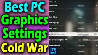 Best Graphics Settings Cold War (PC)